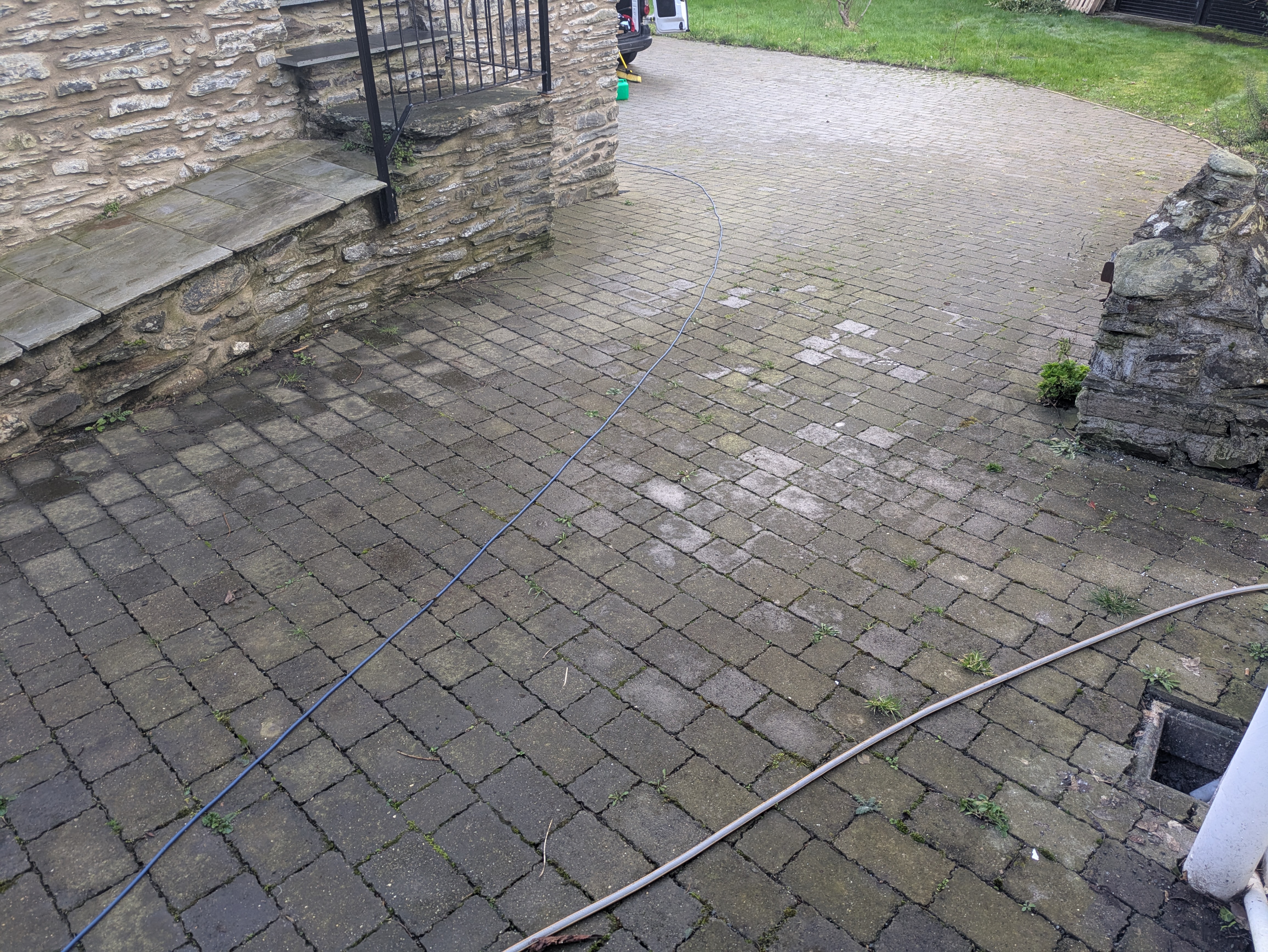 Large property clean, south of island - Bright Pressure Washing project image