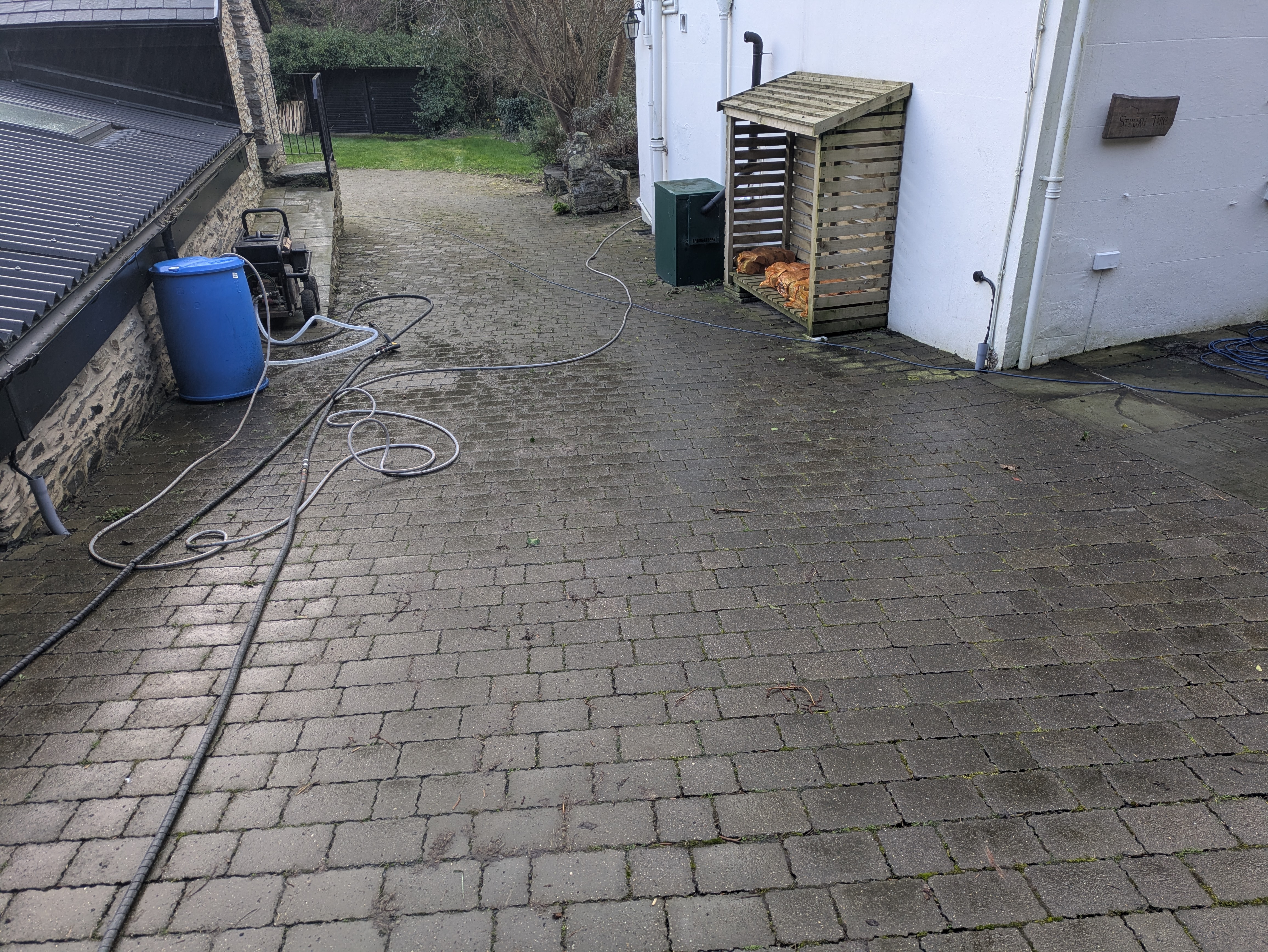 Large property clean, south of island - Bright Pressure Washing project image